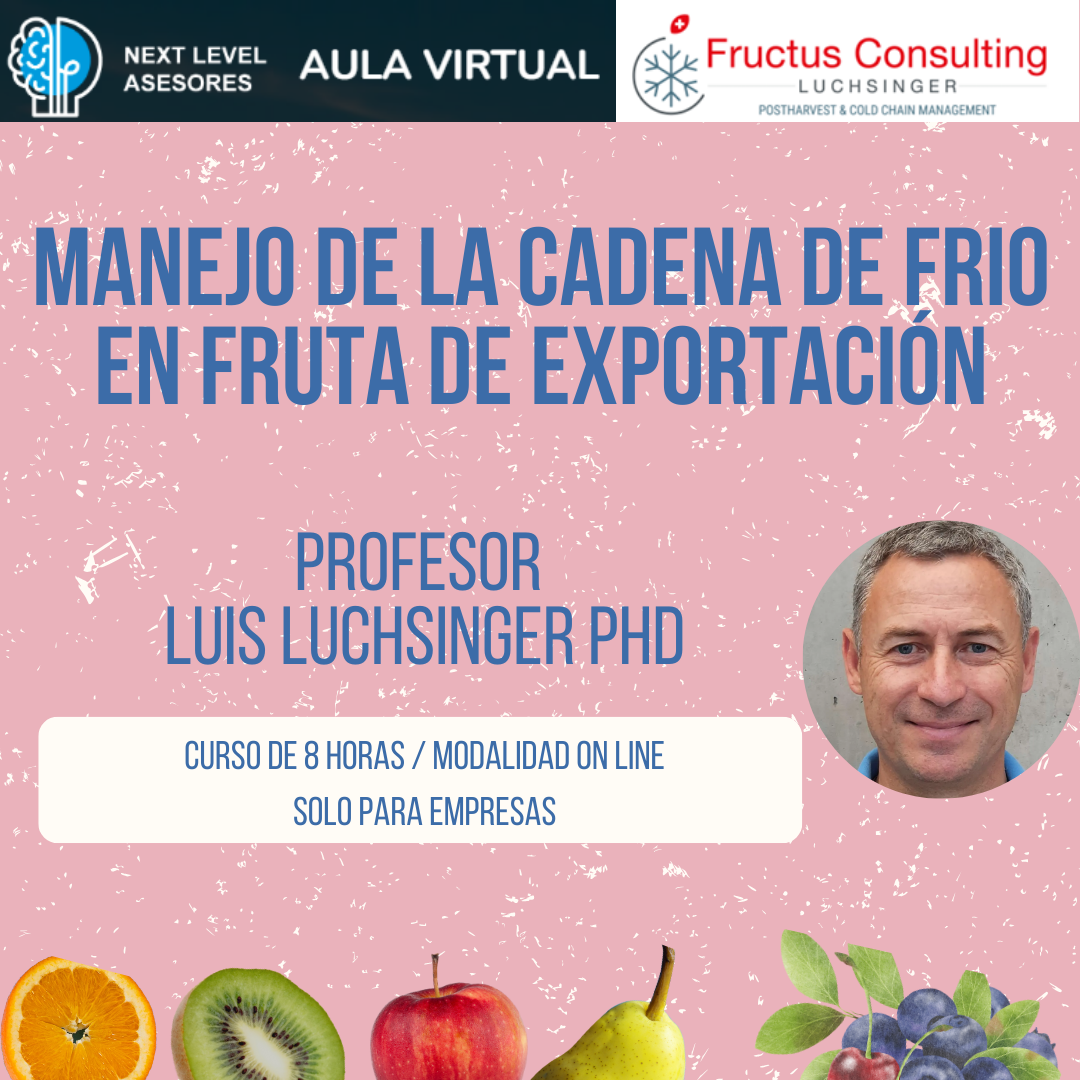 Manejo de la cadena de frio en fruta de exportación
